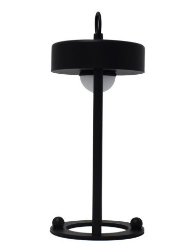 Techly I-Lamp-Table1 Lampa Stołowa Niewymienialne Źródło Światła 3 W Led Czarny