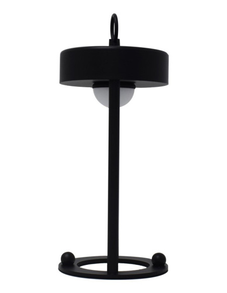 Techly I-Lamp-Table1 Lampa Stołowa Niewymienialne Źródło Światła 3 W Led Czarny