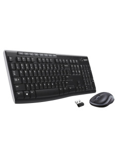 Klawiatura Membranowa Logitech Mk270 920-004508 (Usb (Radio 2.4 Ghz)  Kolor Czarny) 2