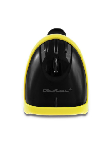 Qoltec 50867 Laserowy Czytnik Kodów 1D| 2D | Usb | Czarny