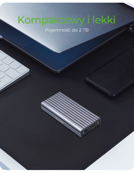 Obudowa Ssd Icy Box Ib-1817M-C31 Szary M.2