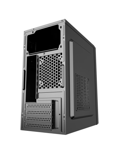 Gembird Obudowa Fornax K170 Mini-Tower (1X Usb 3.1, 2X Usb 2.0, 1X Usb Typ-C, Czytnik Kart, 2X Minijack) Czarna