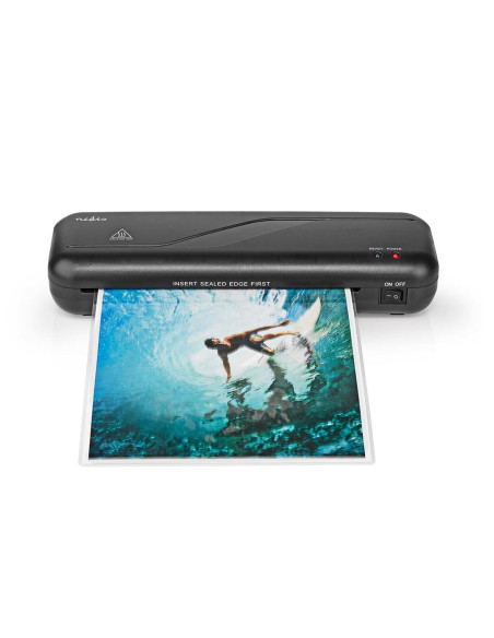Nedis Lami112Bk4 Laminator Laminator Na Gorąco 230 Mm/Min Czarny