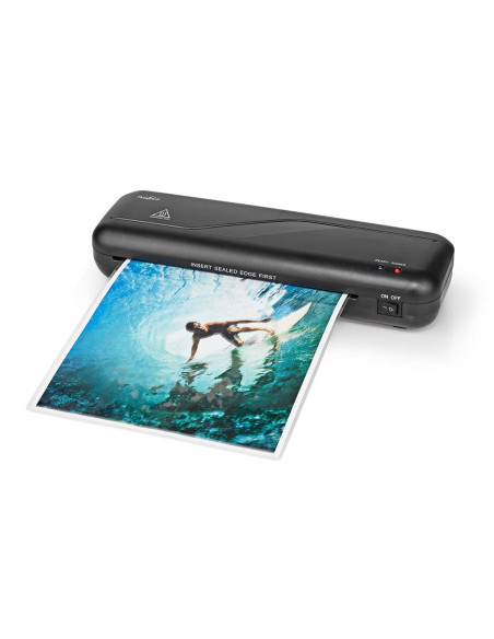 Nedis Lami112Bk4 Laminator Laminator Na Gorąco 230 Mm/Min Czarny