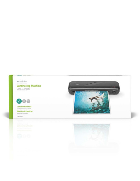 Nedis Lami112Bk4 Laminator Laminator Na Gorąco 230 Mm/Min Czarny