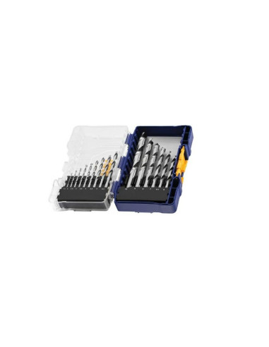 Irwin Zestaw 15Szt. Hss Pro 1.5Mm, 2Mm, 2.5Mm, 3Mm, 3.5Mm, 4Mm, 4.5Mm, 5Mm, 5.5Mm, 6Mm, 6.5Mm, 7Mm, 8Mm, 9Mm, 10Mm