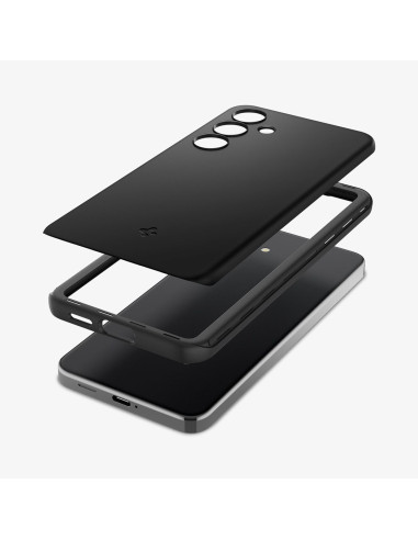 Spigen Thin Fit Pokrowiec Na Telefon Komórkowy 15,8 Cm (6.2") Czarny