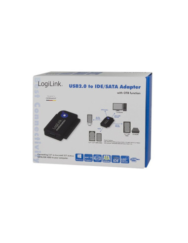 Logilink Au0006C Adapter Ide/Ata, Sata