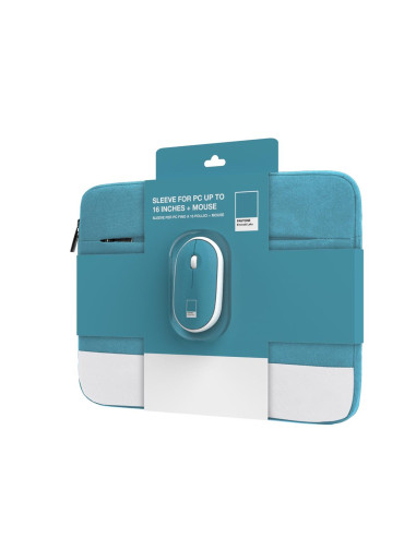 Pantone Pt-Bgms001G1 Torba Na Laptop 39,6 Cm (15.6") Etui Kieszeniowe Turkusowy