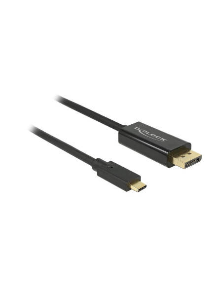 Delock 85256 Adapter Kablowy 2 M Usb Type-C Displayport Czarny