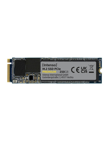 Intenso M.2 Ssd Pcie Premium 250 Gb Pci Express 3.0 Nvme