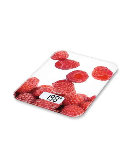 Beurer Ks19 Berry Czerwony, Biały Prostokąt Elektroniczna Waga Kuchenna