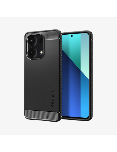 Spigen Rugged Armor Pokrowiec Na Telefon Komórkowy 17 Cm (6.7") Czarny