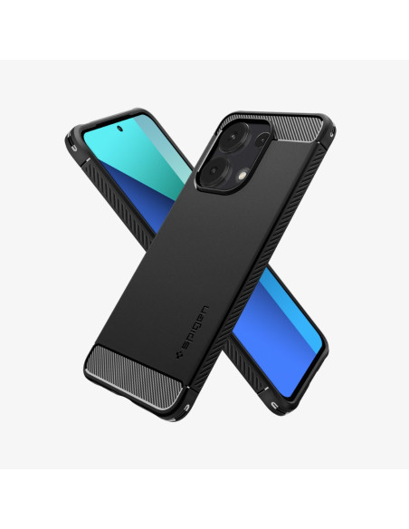 Spigen Rugged Armor Pokrowiec Na Telefon Komórkowy 17 Cm (6.7") Czarny