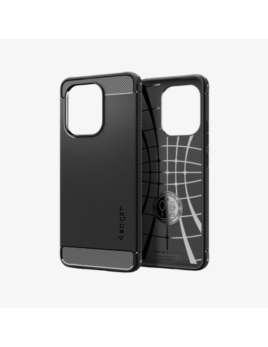 Spigen Rugged Armor Pokrowiec Na Telefon Komórkowy 17 Cm (6.7") Czarny