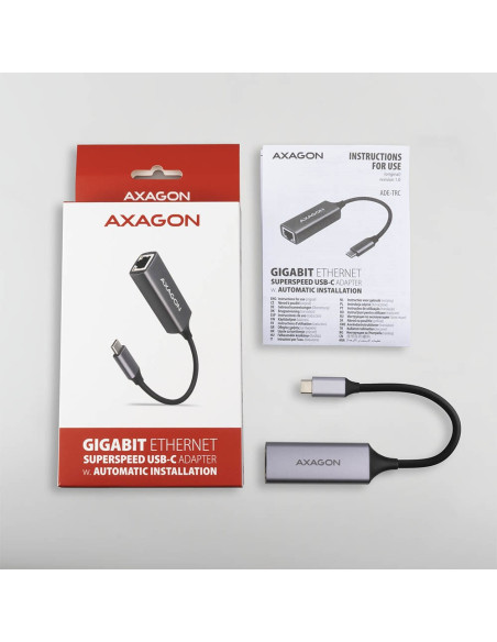 Axagon Ade-Trc Karta Sieciowa Ethernet 1000 Mbit/S