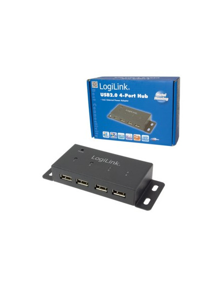 Logilink Ua0141A Huby I Koncentratory 480 Mbit/S Czarny