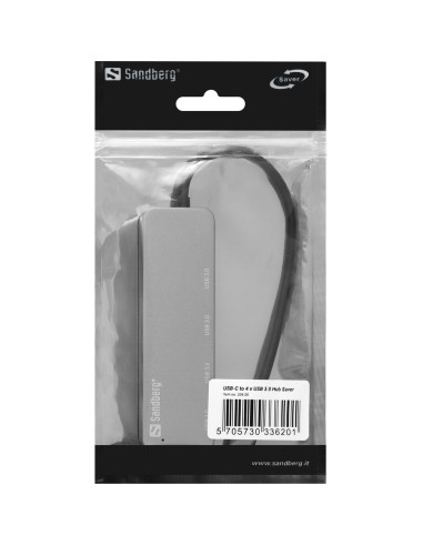 Sandberg Usb-C To 4 X Usb 3.0 Hub Saver