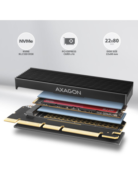 Axagon Pcem2-Xs Adapter Wewnętrzny M.2