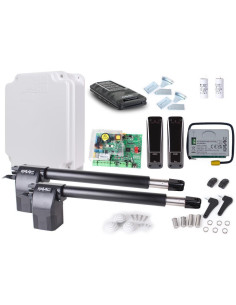 Zestaw Alfa Long Fds - Faac 414 Do 10M Bram Dwuskrzydłowych