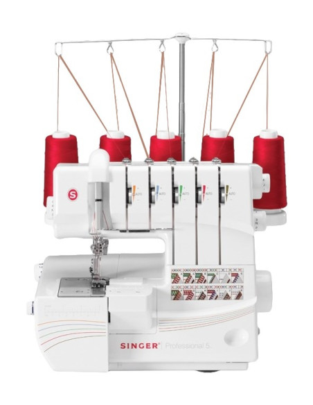 Overlock Singer 14T968 Maszyna Do Szycia, Prąd Elektryczny, Biała