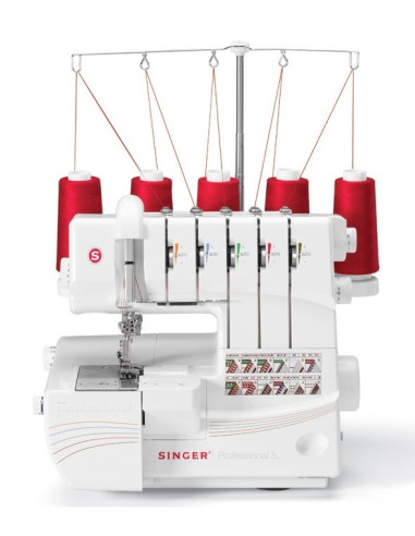 Overlock Singer 14T968 Maszyna Do Szycia, Prąd Elektryczny, Biała