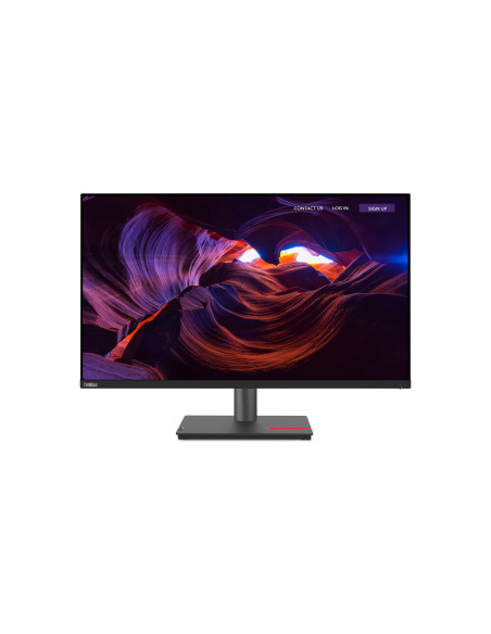 Lenovo Thinkvision P32P-30 31.5" Ips 3840X2160 Hdmi Dp Usb Raven Black