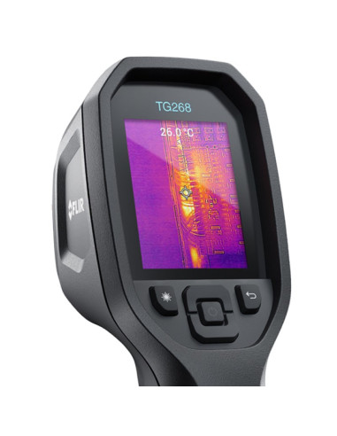 Flir Kamera Termowizyjna Punktowa 160X120 Msx Super Resolution 320X240, -25°C Do 400°C Laser Tg268