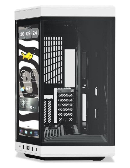 Hyte Y70 Touch Midi Tower Czarny, Biały