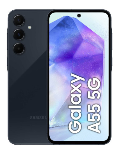 Samsung Galaxy A55 5G 16,8 Cm (6.6") Hybrid Dual Sim Android 14 Usb Type-C 8 Gb 128 Gb 5000 Mah Granatowy (Marynarski)