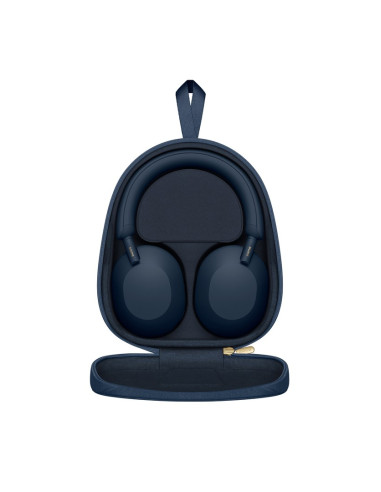 Sony Wh-1000Xm5 Zestaw Słuchawkowy Przewodowy I Bezprzewodowy Opaska Na Głowę Połączenia/Muzyka Bluetooth Niebieski