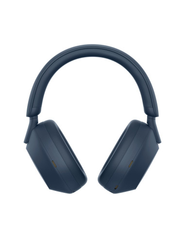 Sony Wh-1000Xm5 Zestaw Słuchawkowy Przewodowy I Bezprzewodowy Opaska Na Głowę Połączenia/Muzyka Bluetooth Niebieski