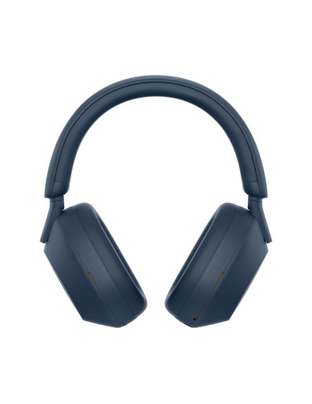 Sony Wh-1000Xm5 Zestaw Słuchawkowy Przewodowy I Bezprzewodowy Opaska Na Głowę Połączenia/Muzyka Bluetooth Niebieski