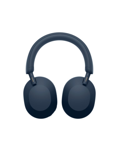 Sony Wh-1000Xm5 Zestaw Słuchawkowy Przewodowy I Bezprzewodowy Opaska Na Głowę Połączenia/Muzyka Bluetooth Niebieski