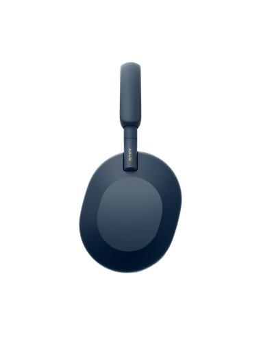 Sony Wh-1000Xm5 Zestaw Słuchawkowy Przewodowy I Bezprzewodowy Opaska Na Głowę Połączenia/Muzyka Bluetooth Niebieski