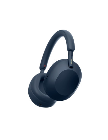 Sony Wh-1000Xm5 Zestaw Słuchawkowy Przewodowy I Bezprzewodowy Opaska Na Głowę Połączenia/Muzyka Bluetooth Niebieski
