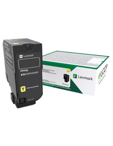 Lexmark 75B20Y0 Kaseta Z Tonerem 1 Szt. Oryginalny Żółty