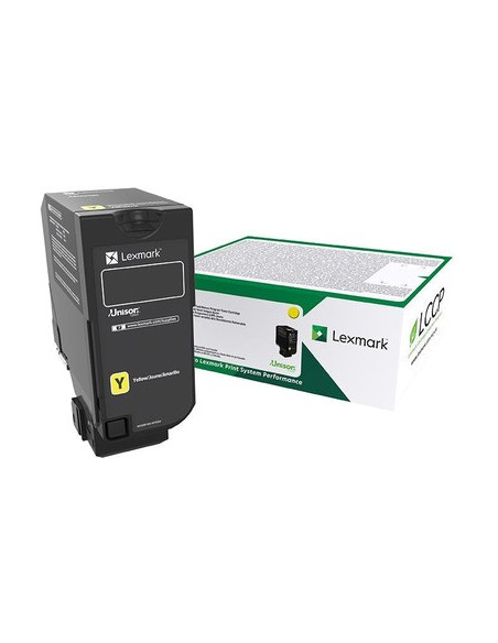 Lexmark 75B20Y0 Kaseta Z Tonerem 1 Szt. Oryginalny Żółty