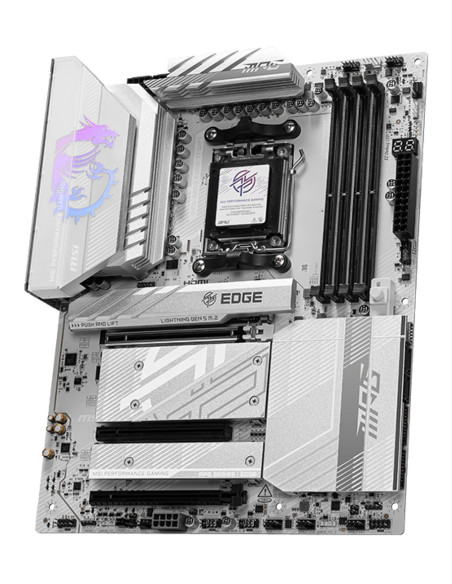 Msi Mpg B850 Edge Ti Wifi Płyta Główna Amd B850 Gniazdo Am5 Atx