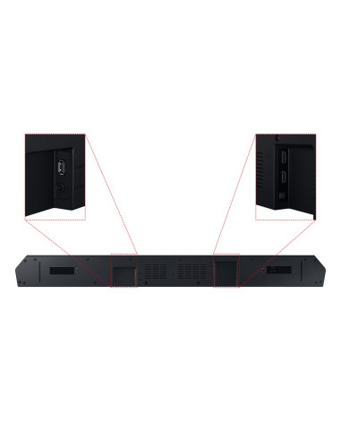 Soundbar Samsung Hw-Q600C Czarny 3.1.2 Kan. 34 W