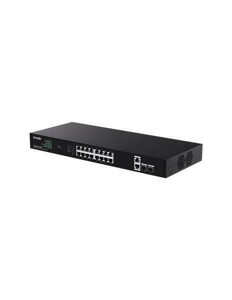 Tenda Teg1120P-16-150W Łącza Sieciowe Nie Zarządzany Gigabit Ethernet (10/100/1000) Obsługa Poe