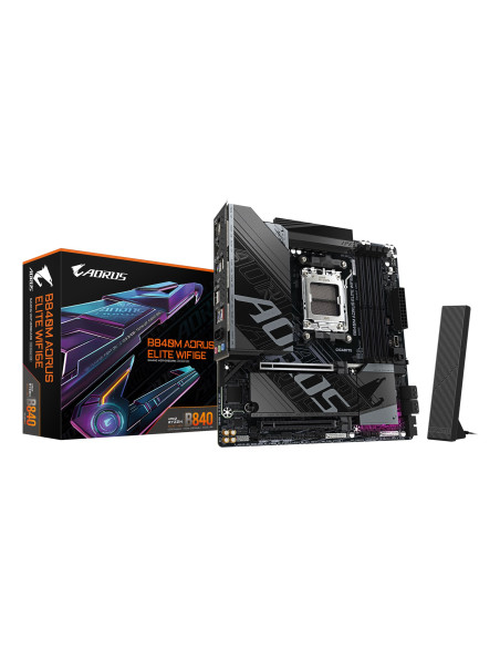 Płyta Główna Gigabyte B840M Elite Wifi6E (B840, Am5, Matx, Ddr5)