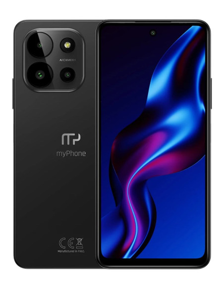 Telefon Myphone N23 6Gb Ram, 128Gb, Dual Sim, 5G, Czarny