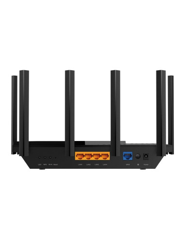 Tp-Link Archer Axe75 Router Bezprzewodowy Gigabit Ethernet Trójpasmowy (2,4 Ghz / 5 Ghz / 6 Ghz) Czarny