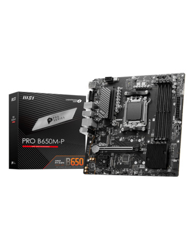Msi Pro B650M-P Płyta Główna Amd B650 Gniazdo Am5 Micro Atx