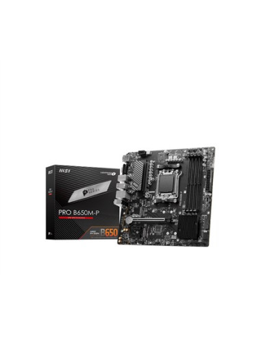 Msi Pro B650M-P Płyta Główna Amd B650 Gniazdo Am5 Micro Atx