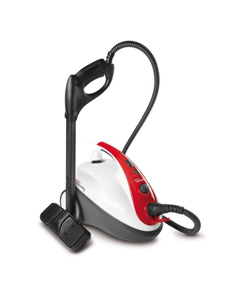 Polti Vaporetto Smart 30_R Cylindryczna Myjka Parowa 1,6 L 1800 W Czerwony, Biały