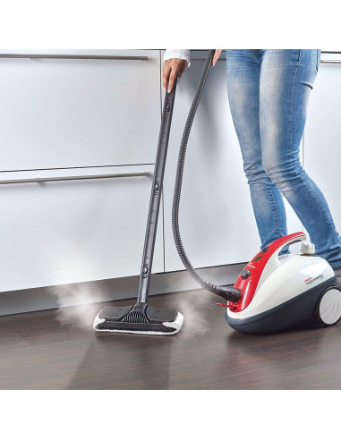 Polti Vaporetto Smart 30_R Cylindryczna Myjka Parowa 1,6 L 1800 W Czerwony, Biały