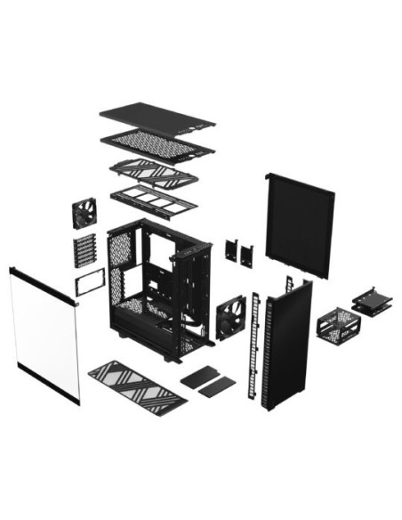 Fractal Design Define 7 Compact Midi Tower Czarny