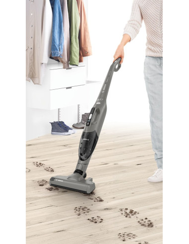 Bosch Serie 2 Bbhf214G Okurzacz Na Kiju/Szczotka Elektryczna Bez Worka Szary